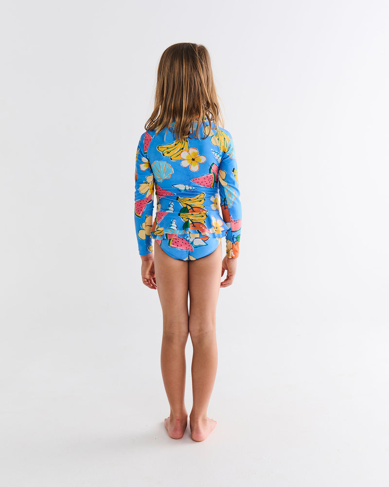 Paradise Found Long Sleeve Bathers