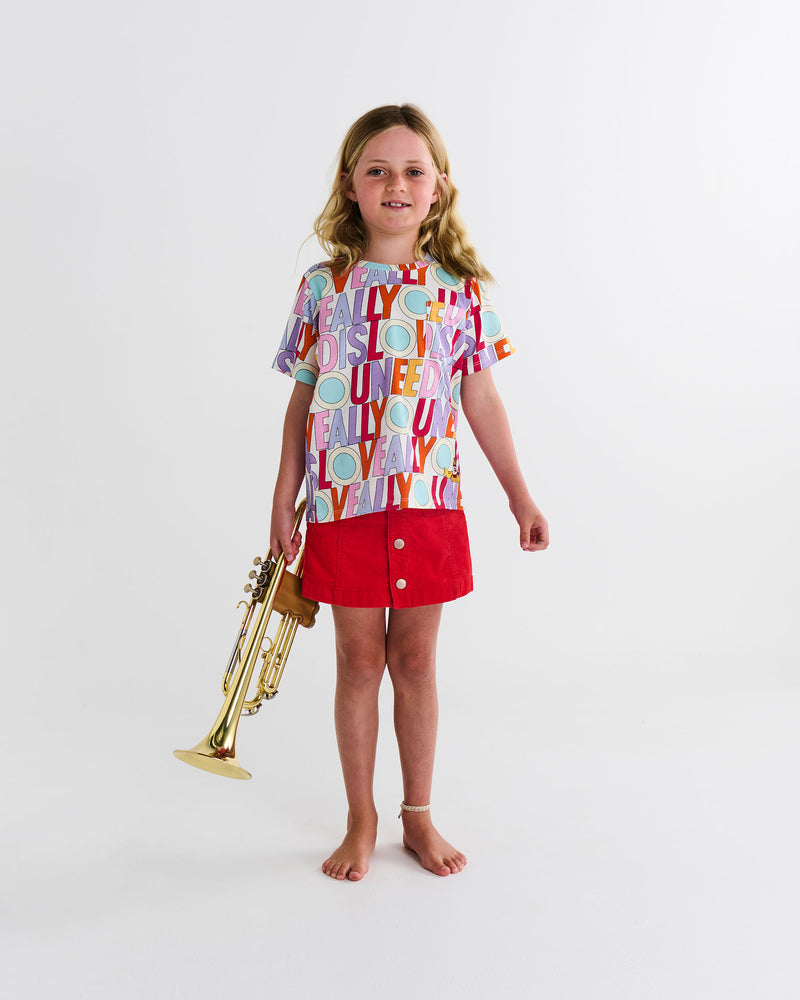 Kip&Co x The Beatles All You Need Is Love Organic Cotton T-Shirt