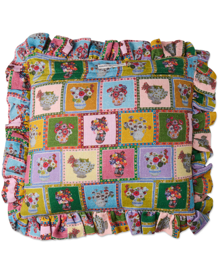 Kip&Co x Margaret Preston Margaret's Vase Frill Upholstery Cushion