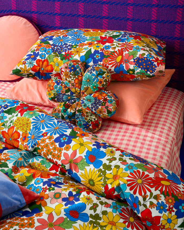 Winter Fields Organic Cotton Flat Sheet