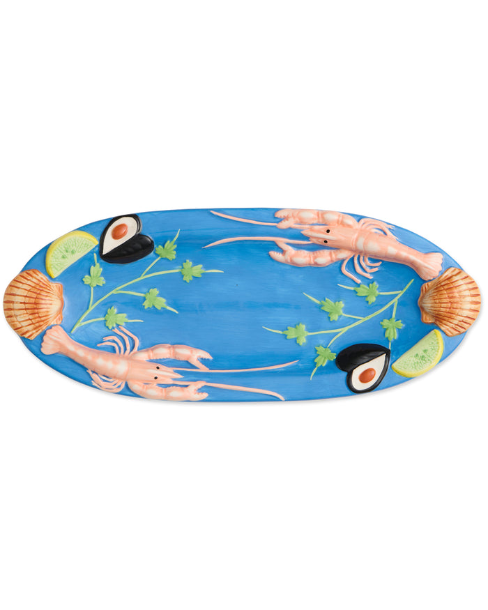 Fruits De Mer Oval Platter Small