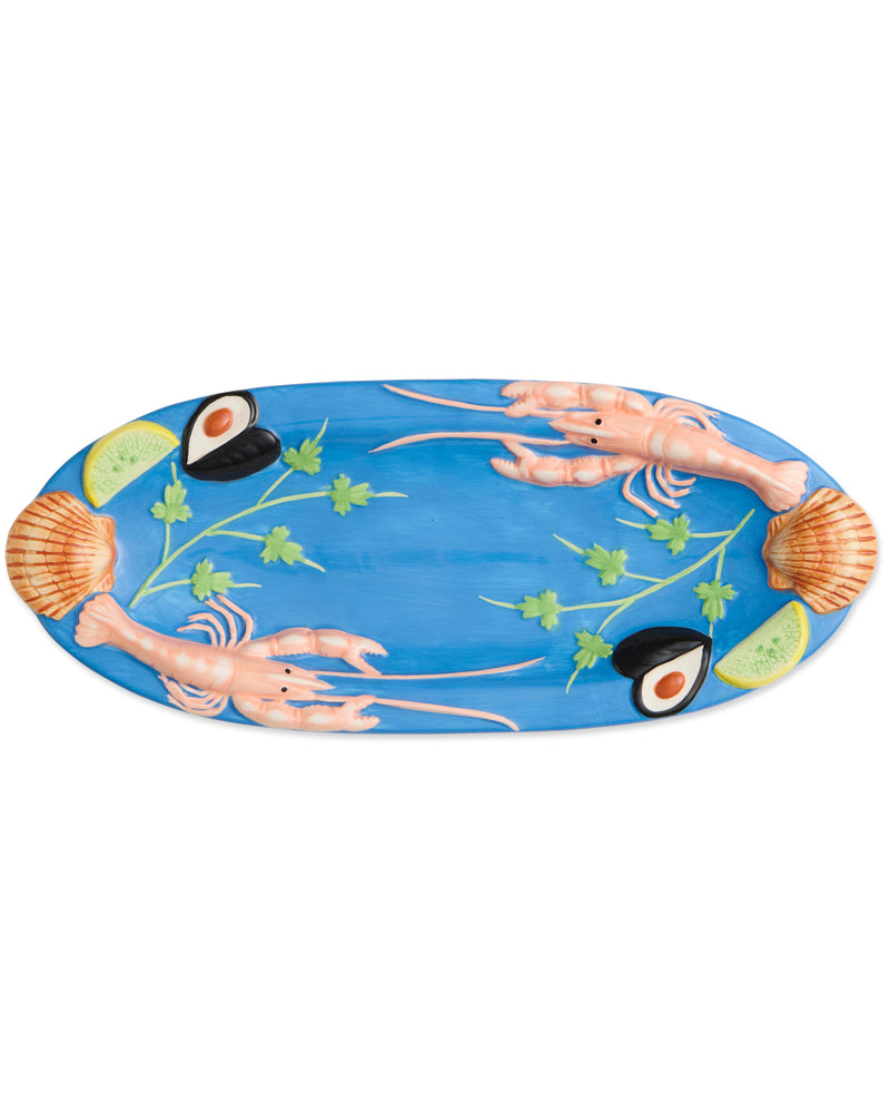 Fruits De Mer Oval Platter Small