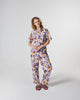 Flourish Adult Organic Cotton Short Sleeve Shirt & Pant Pyjama Set