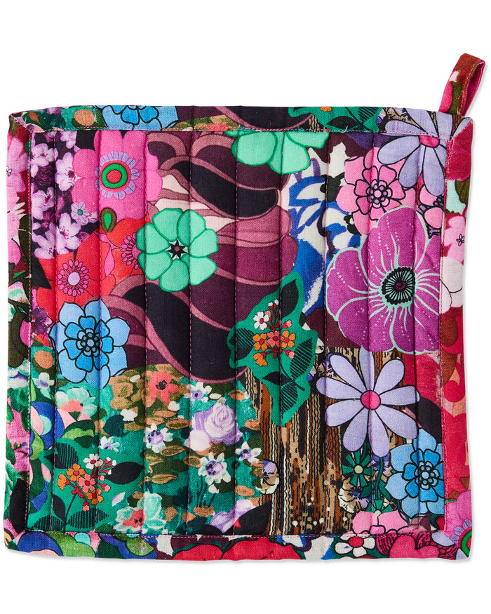 Kip&Co x Romance Was Born Flower Power Pink Pot Holder