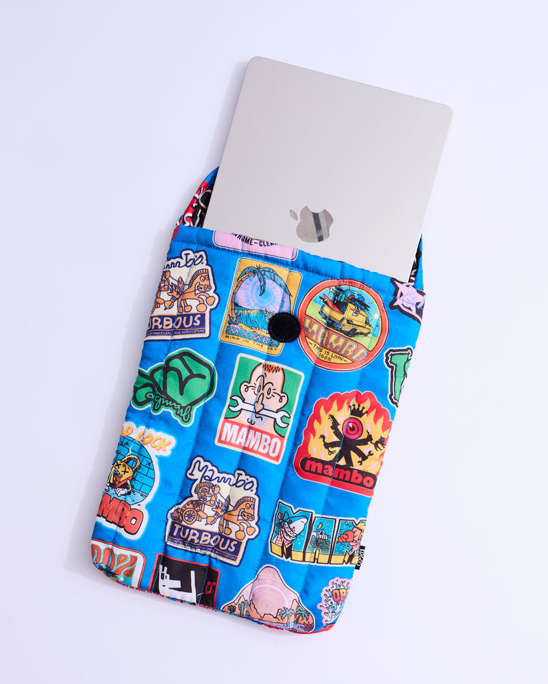 Kip&Co x Mambo Sticker Club Laptop Pouch