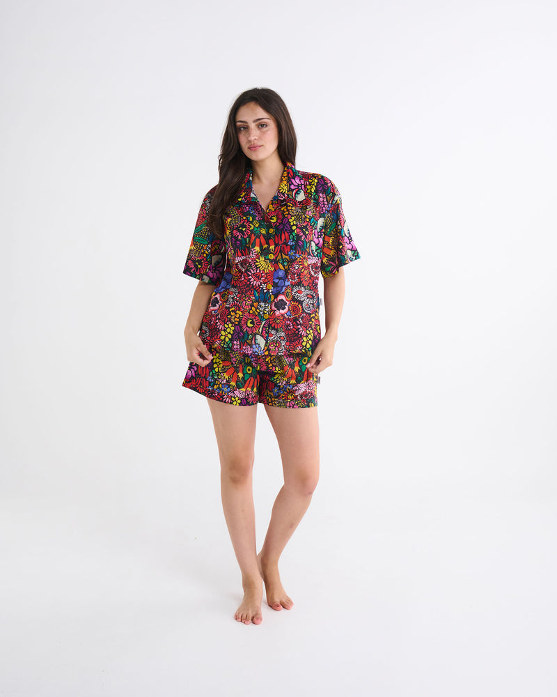 kip-co-x-margaret-preston-paradise-adult-organic-cotton-short-sleeve-shirt-short-pyjama-set