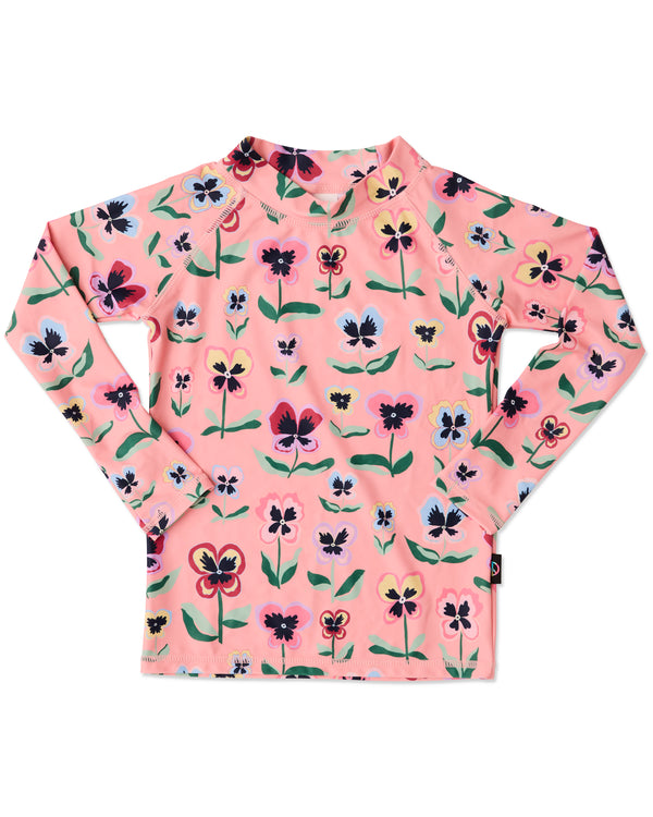 Pretty Pansy Rash Vest
