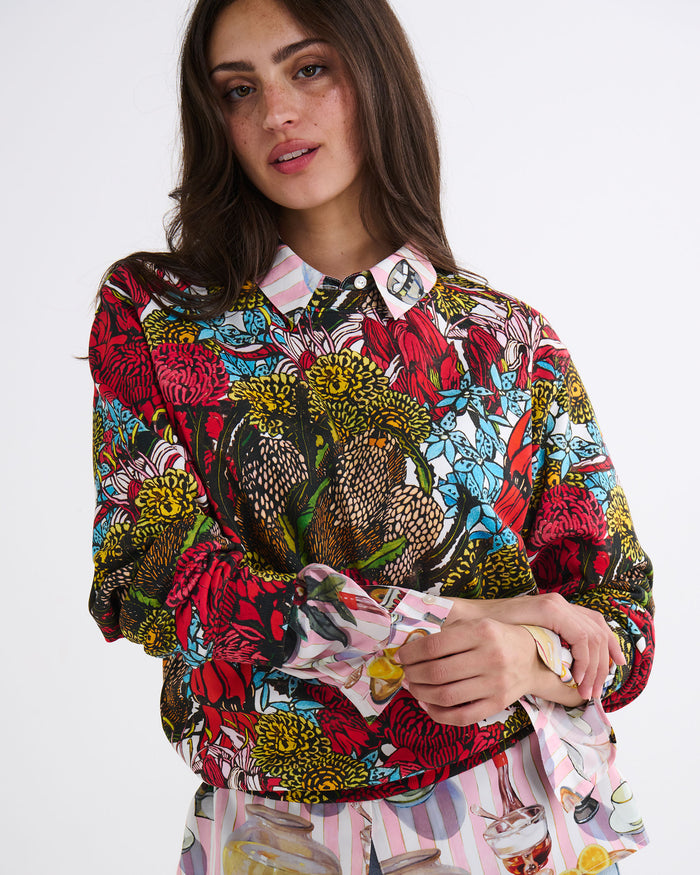 Kip&Co x Margaret Preston Bush Natives Adult Organic Cotton Sweater