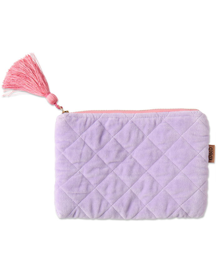 Lilac Velvet Cosmetics Purse