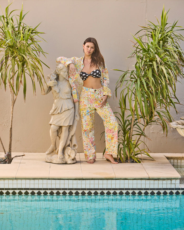 Forever Floral Butter Denim Pants