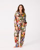 Cottage Garden Eden Adult Organic Cotton Long Sleeve Shirt & Pant Pyjama Set