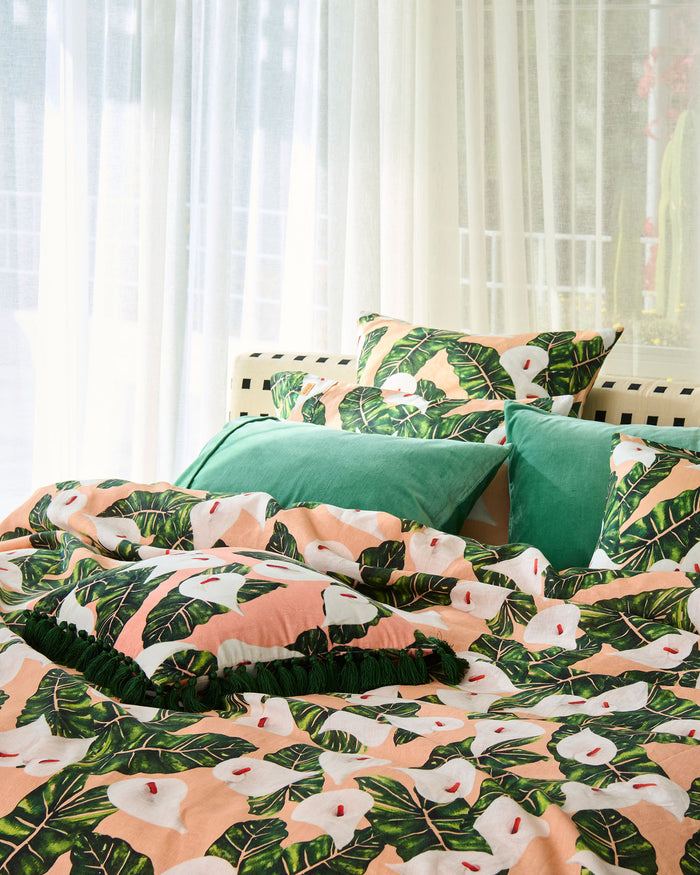 Pistachio Velvet Pillowcases