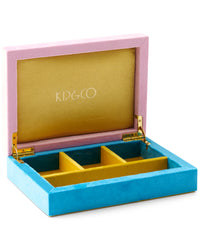 Precious Velvet Jewellery Box Small