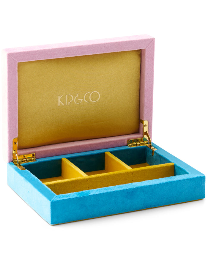 Precious Velvet Jewellery Box Small