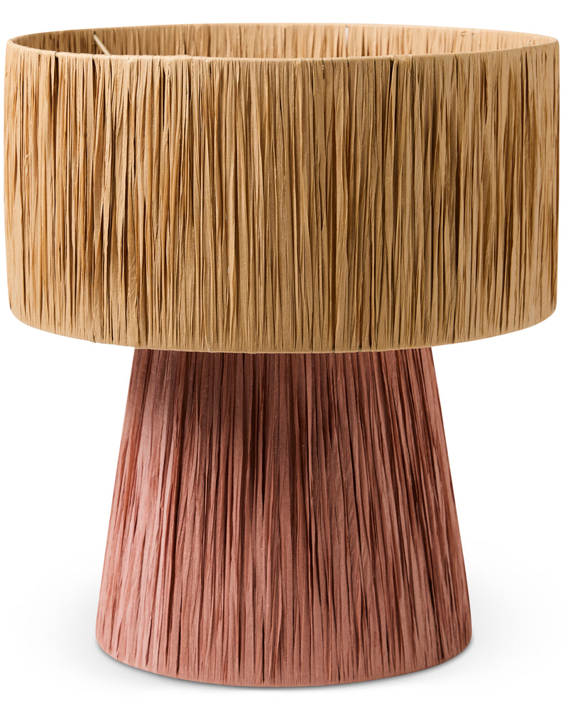 Sassafras Raffia Lamp