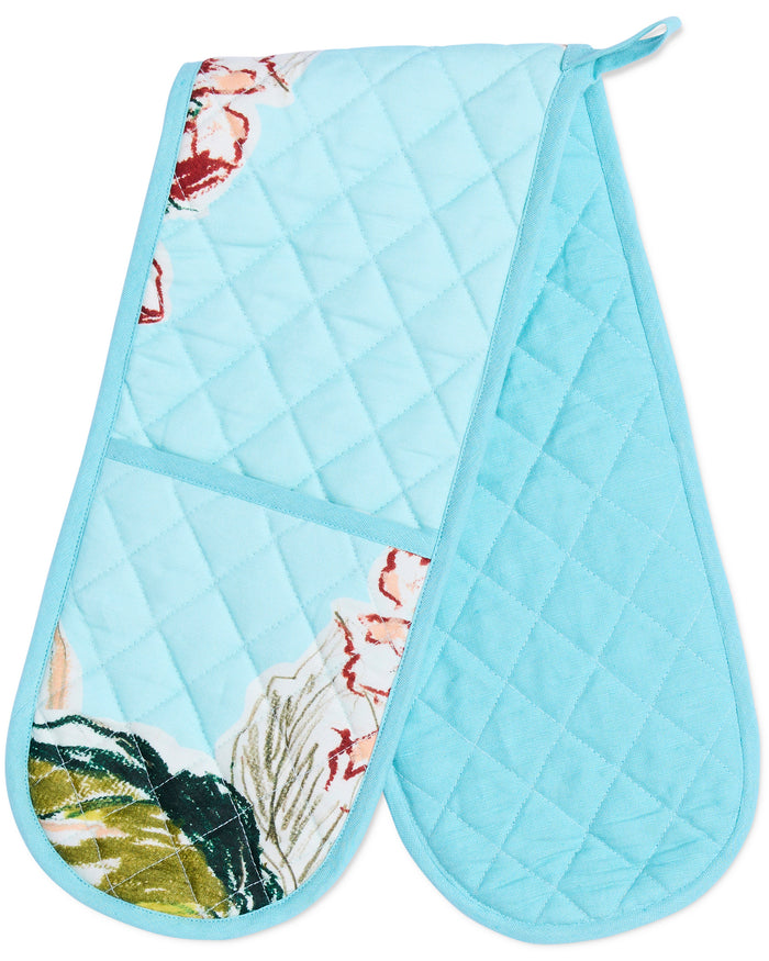 Somerset Blue Double Oven Mitt
