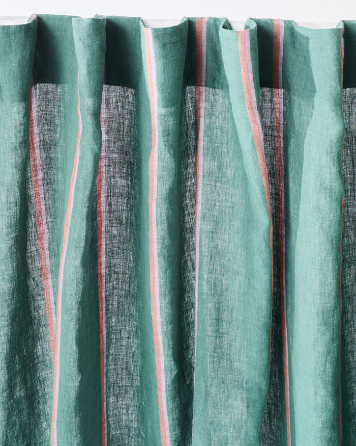 Wakame Crush Stripe Curtain Panel