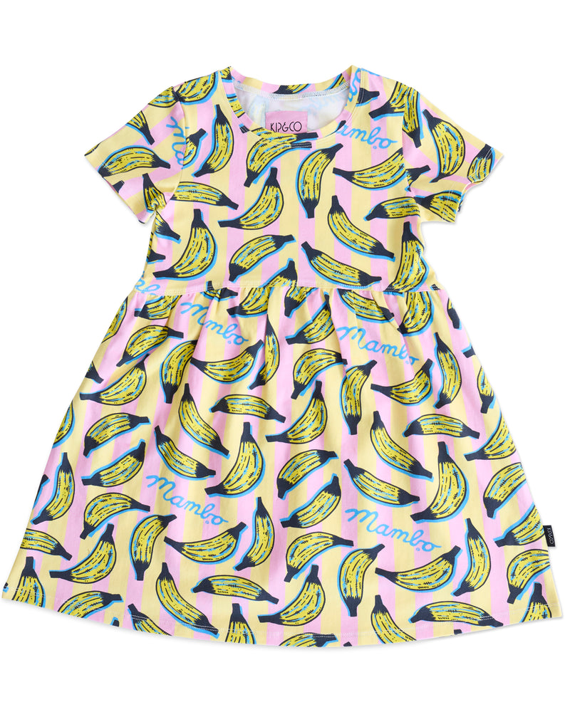 Kip&Co x Mambo Going Bananas Organic Cotton Everyday Dress