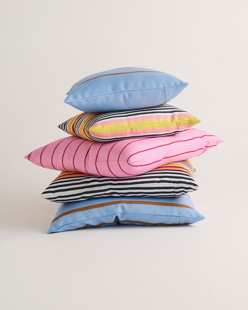 Iced Vovo Stripe Outdoor Cushion