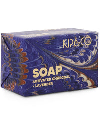 Activated Charcoal and Lavender Soap Bar