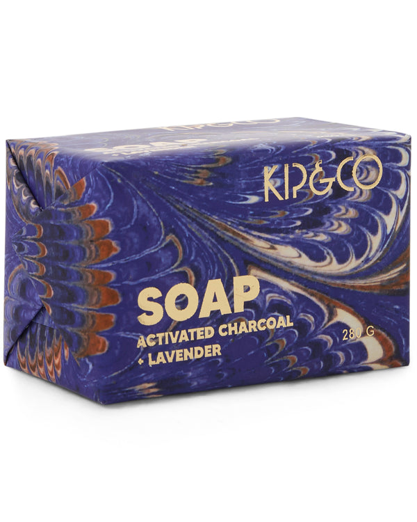 Activated Charcoal and Lavender Soap Bar