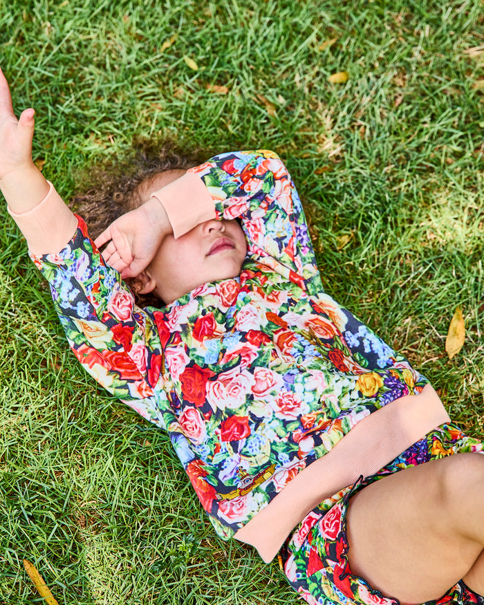 Kip&Co x The Beatles Pepperland Roses Organic Cotton Sweater