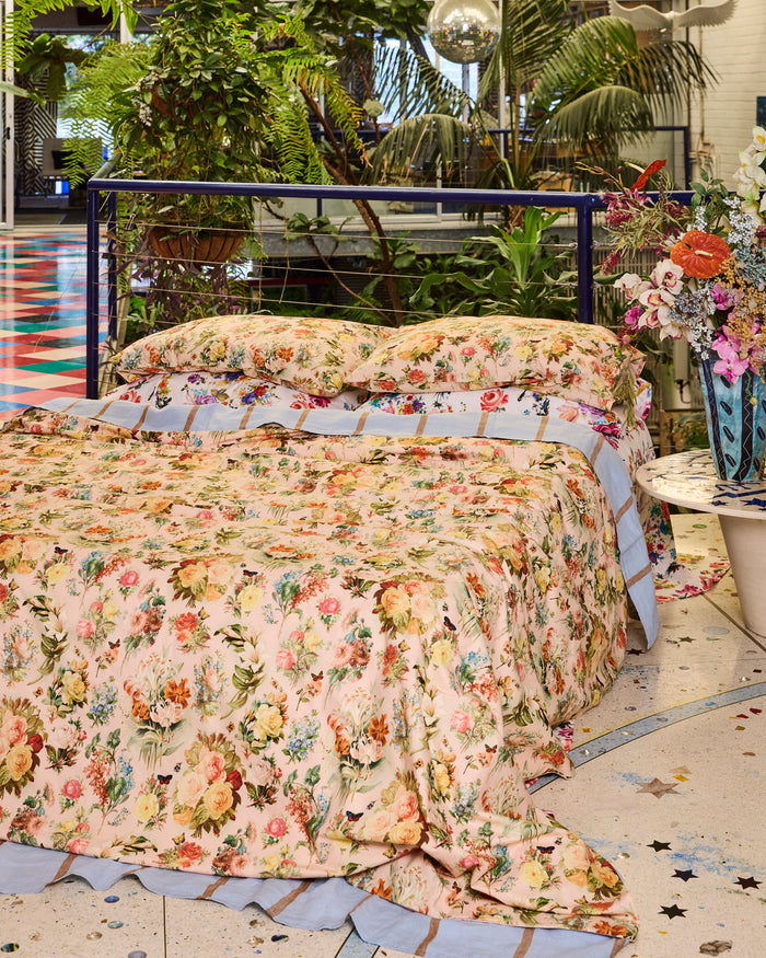 Kip&Co x Romance Was Born Secret Garden Organic Cotton Quilt Cover