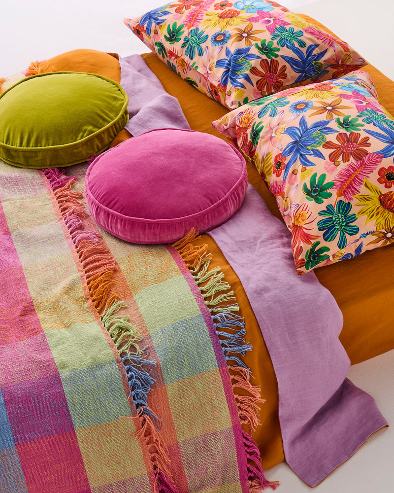 Wild Flowers In Bloom Organic Cotton Pillowcases