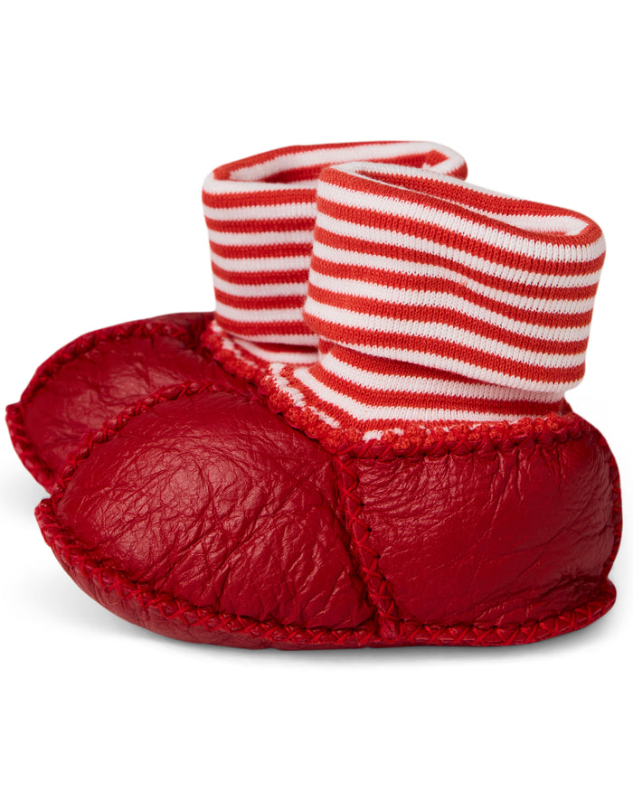 Santa's Little Helper Baby Booties