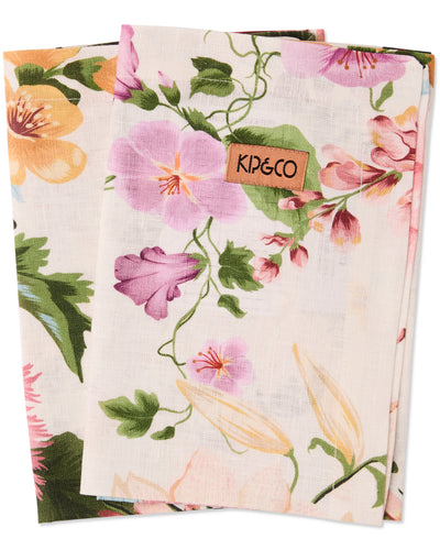 Belle Floral 4P Napkin Set
