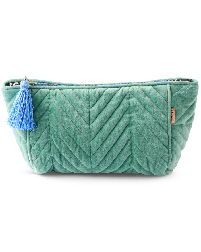 Seabed Velvet Toiletry Bag