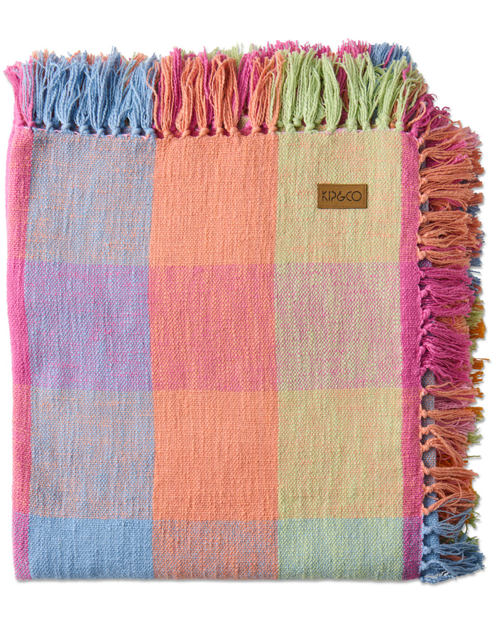 Ponza Tartan Woven Throw