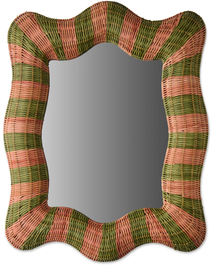 Portofino Rattan Mirror
