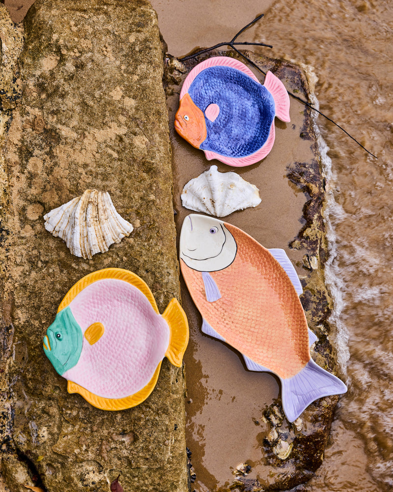 Coral Bay Fish Serving Dish