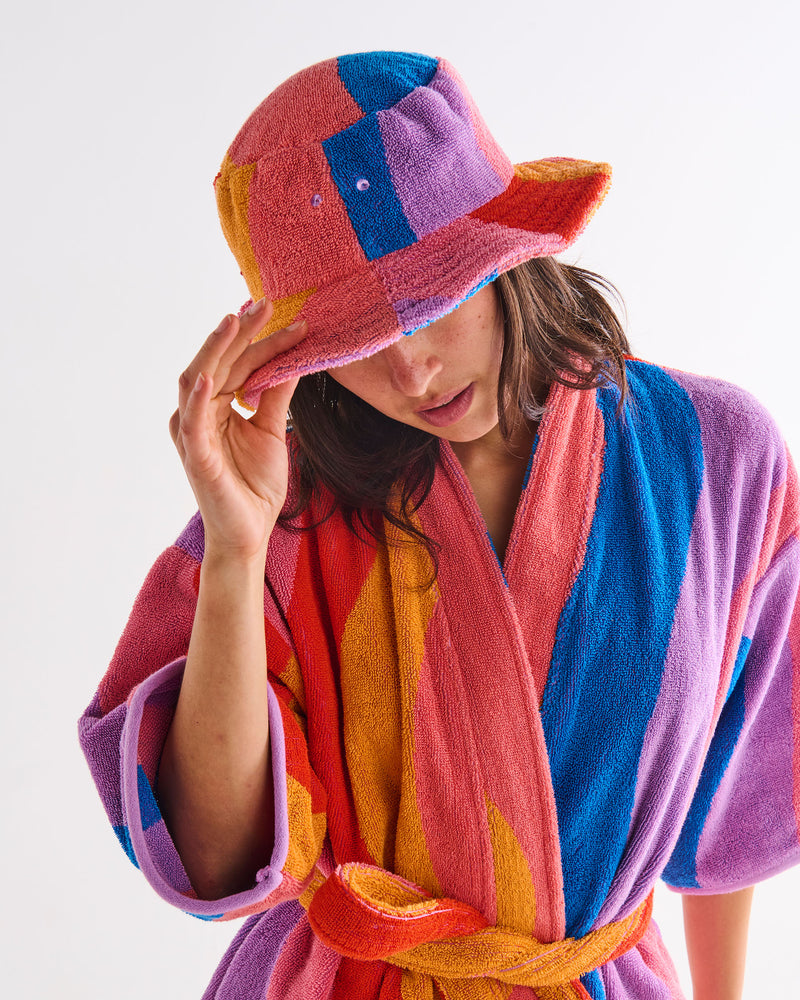 Surfs Up Terry Beach Hat