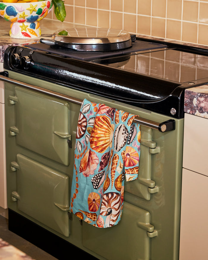 Costa Blue Tea Towel