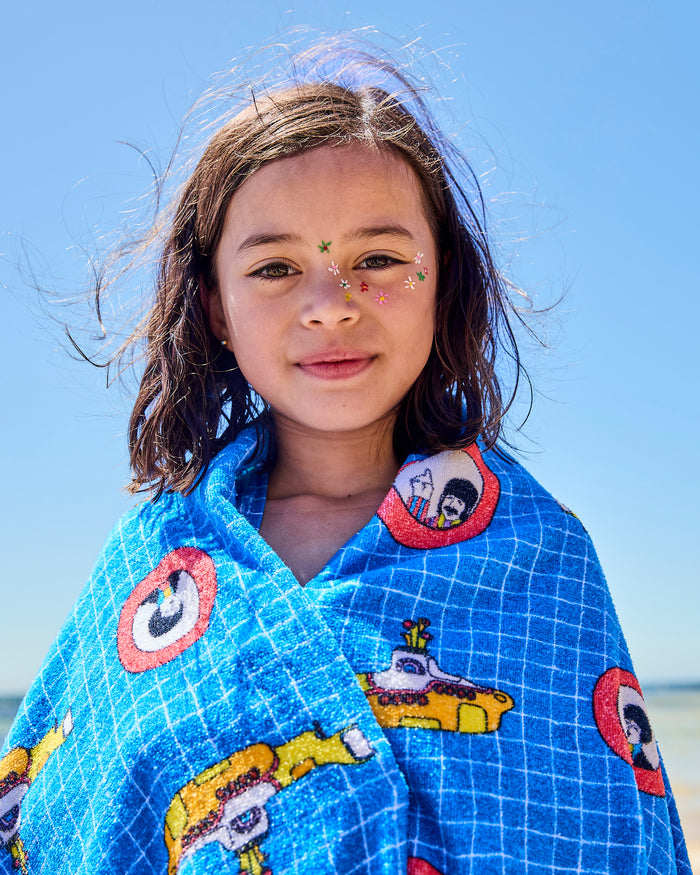 Kip&Co x The Beatles Yellow Submarine Terry Beach Towel