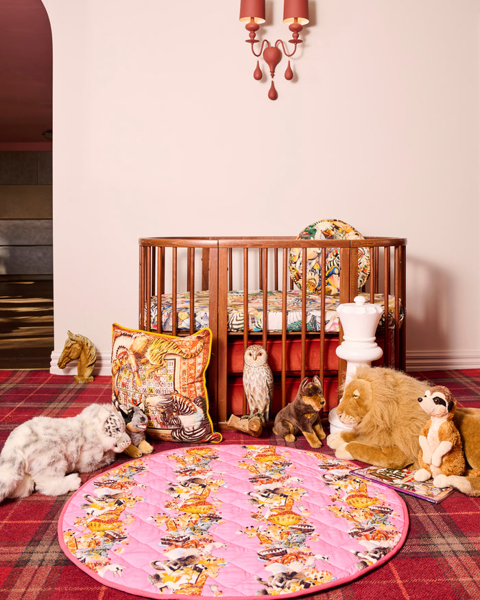 Kip&Co x Eleventh Hour Royal Delight Quilted Baby Play Mat