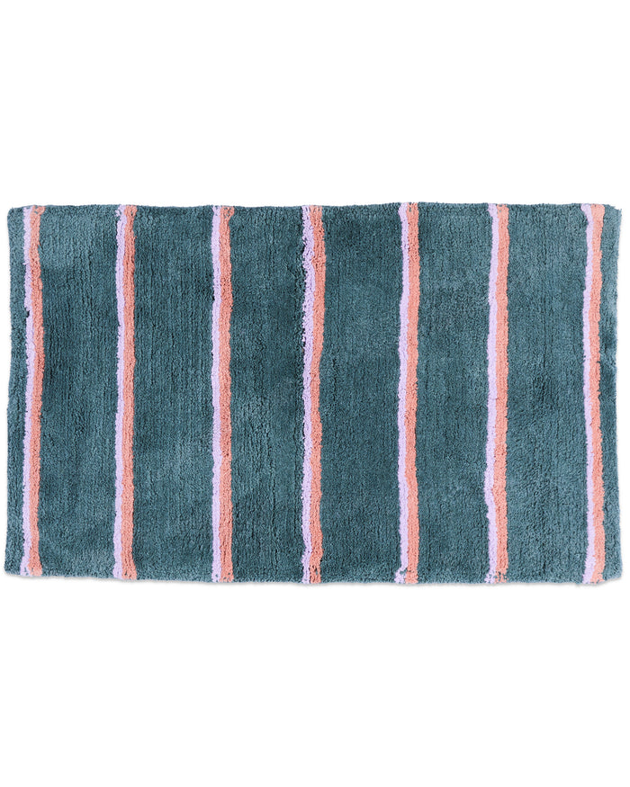 Wakame Crush Stripe Bath Mat