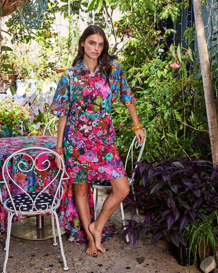 Kip&Co x Romance Was Born Flower Power Pink Apron