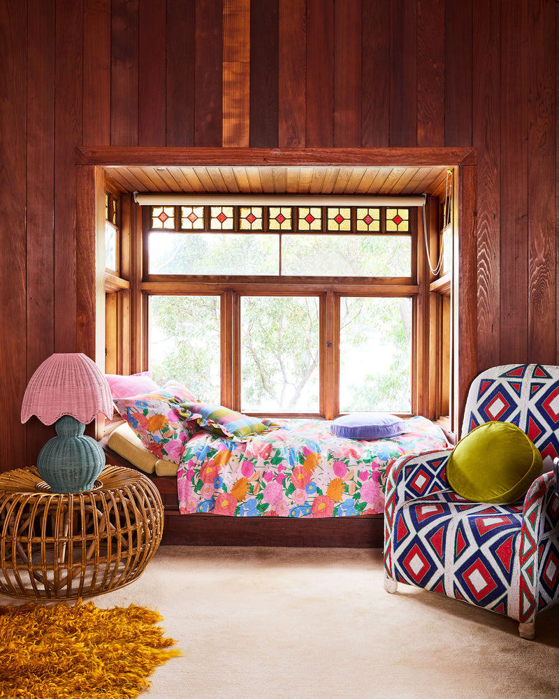 Follow The Sun Organic Cotton Quilt Cover