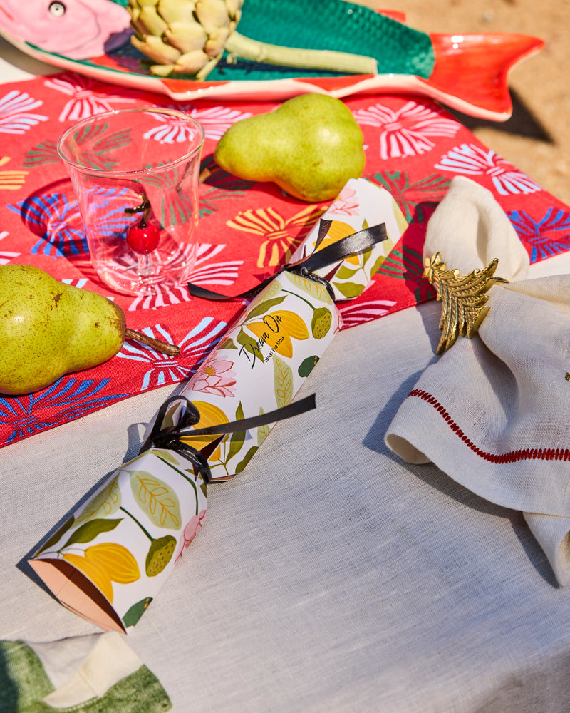 Oh Christmas Tree Brass Napkin Rings