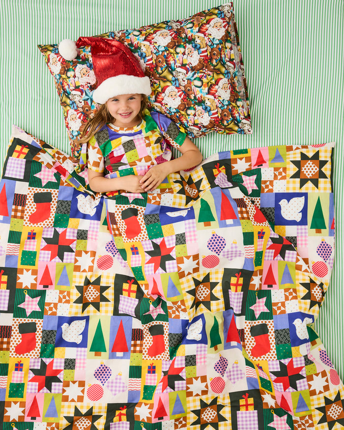 Christmas Time Organic Cotton Pillowcases