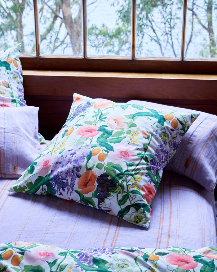 Spring In The Air Organic Cotton European Pillowcases