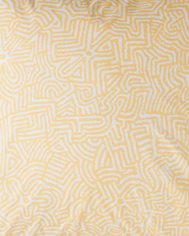 Cushion Straw Woven Kalaya Tjukurpa - Kip & Co