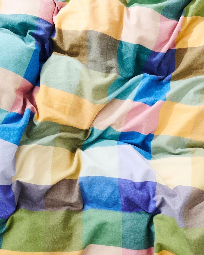 Bellevue Tartan Flannelette Baby Fitted Sheet
