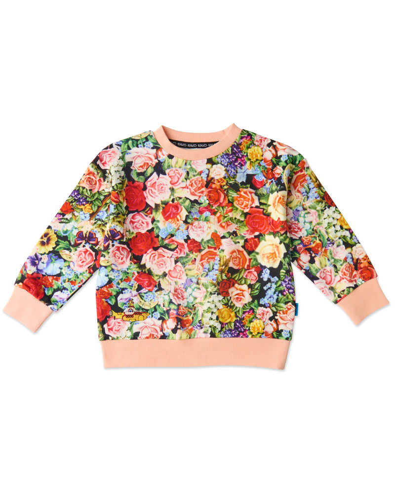 Kip&Co x The Beatles Pepperland Roses Organic Cotton Sweater