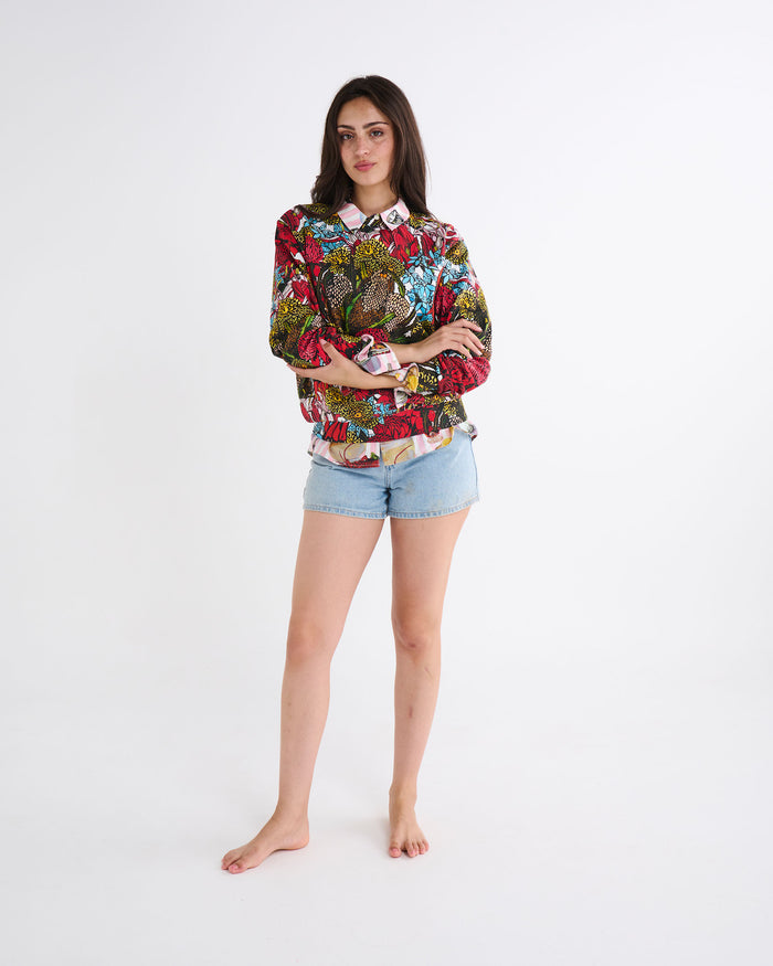 Kip&Co x Margaret Preston Bush Natives Adult Organic Cotton Sweater