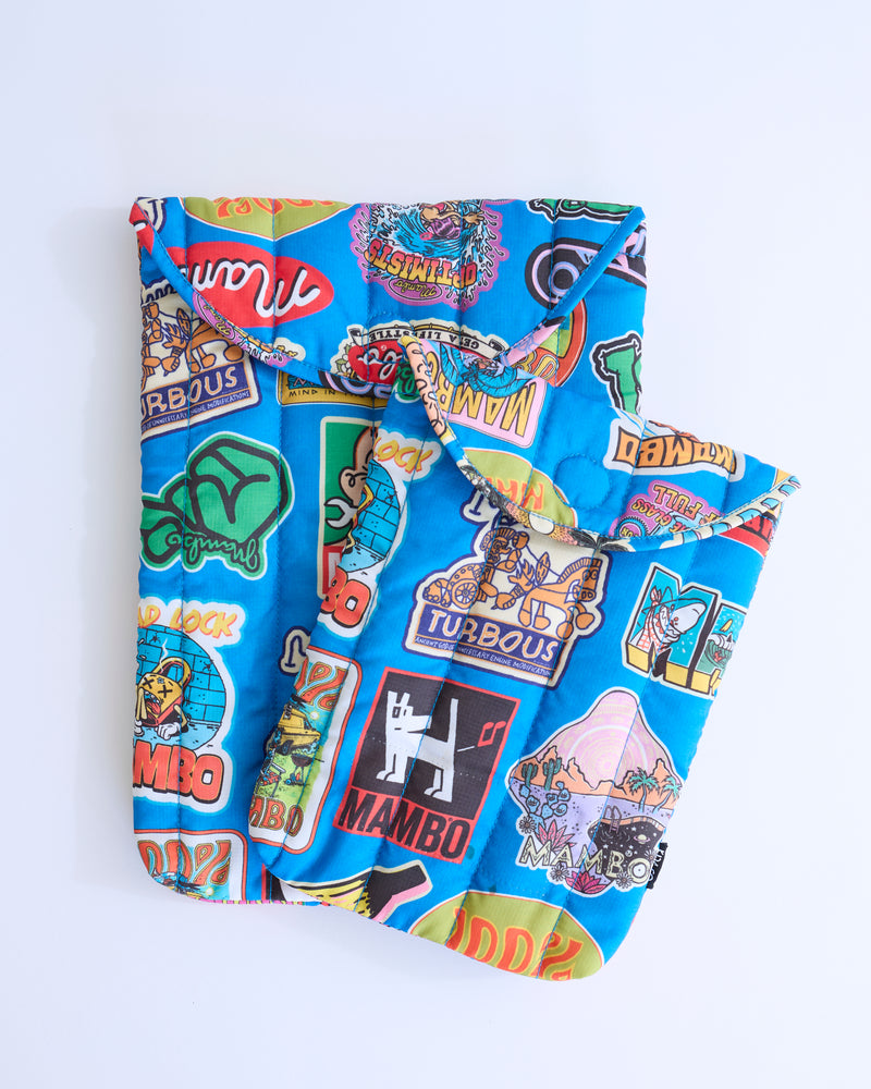 Kip&Co x Mambo Sticker Club Laptop Pouch