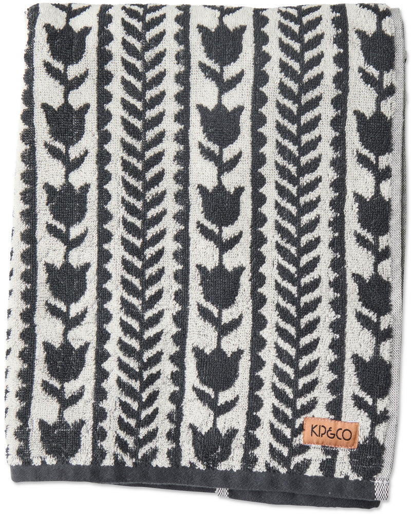 Flower Chain Terry Bath Towel